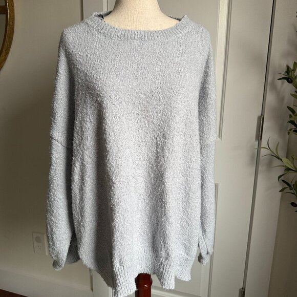 ARULA Sweaters - Arula Gray Boat Neck Knit Sweater Size 22 ( C )